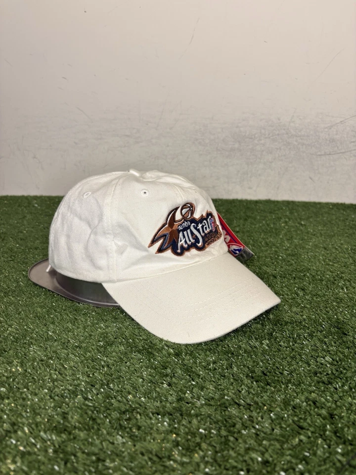 De colección WNBA Sombrero Gorra Correa Trasera Blanco Reebok All Star Game 2002 Baloncesto Hombre Foto 2 de 4