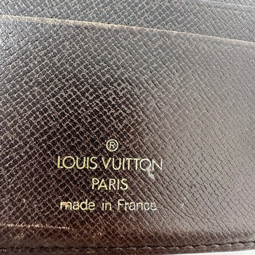 Louis Vuitton LV Damier Ebene Limited Edition Centenaire Bifold Wallet - Foto 10 di 10