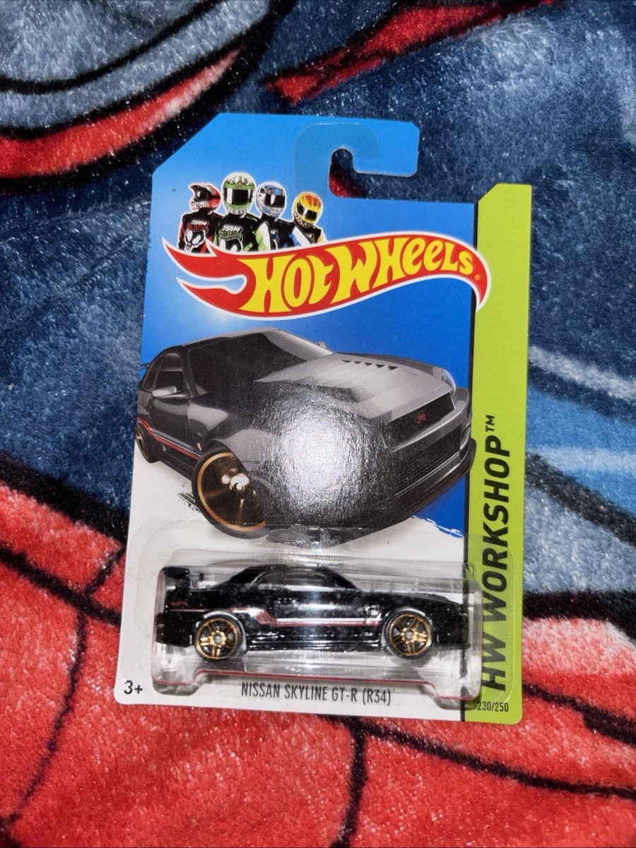 Hot Wheels Nissan Skyline GT-R (R34) Variación Azul Y Negro | eBay