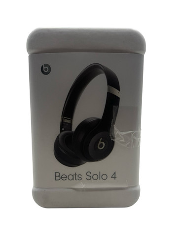 NEW (open box) - Beats - Solo 4 True Wireless On-Ear Headphones - Matte Black