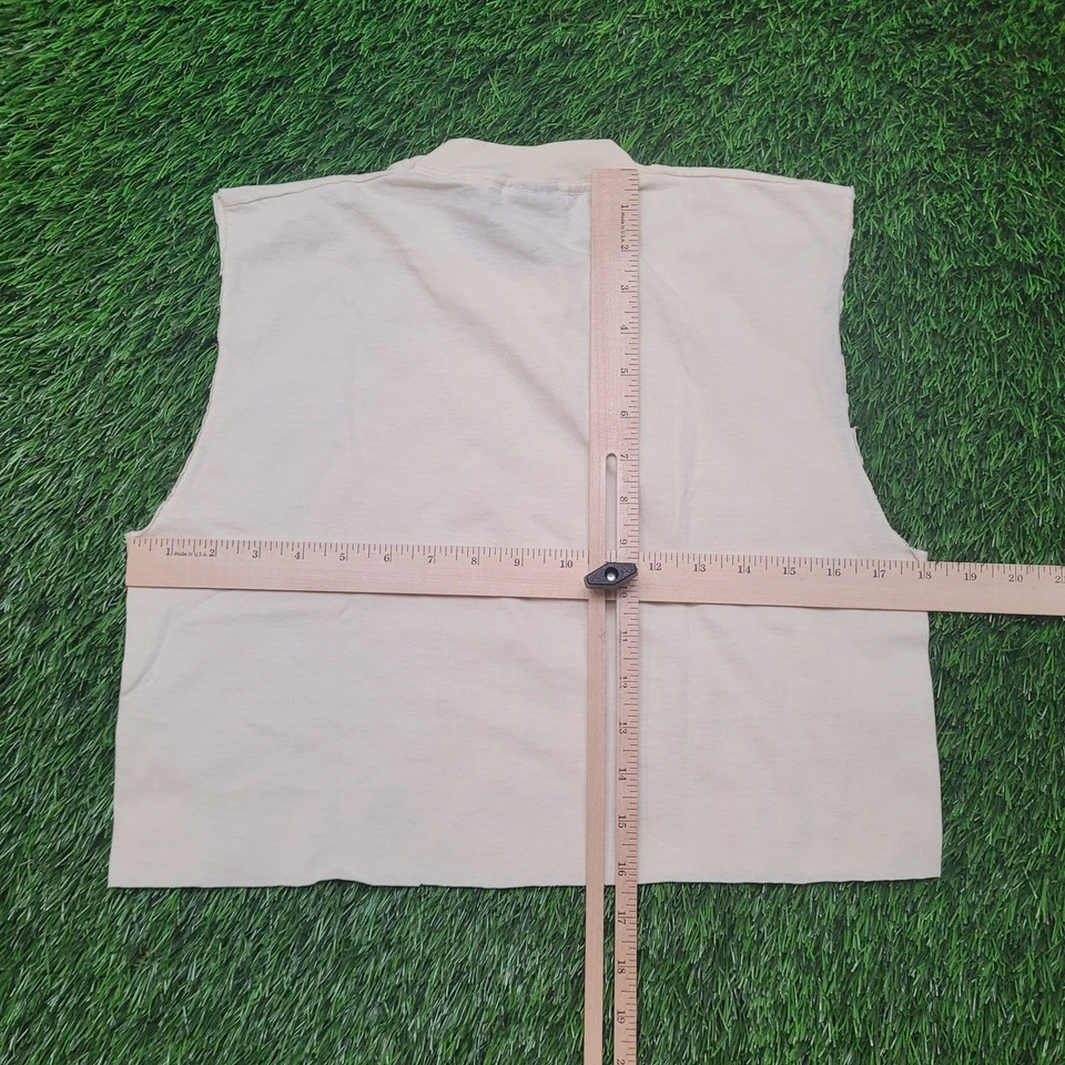 Camiseta corta vintage años 80 "The Urge" humor travieso para mujer mediana recortada muscular Foto 4 de 4