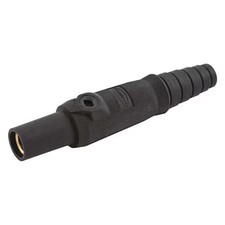 Hubbell Wiring Device-Kellems Hbl15fbk Connector, 3R,  4X,  12, Female, Black,