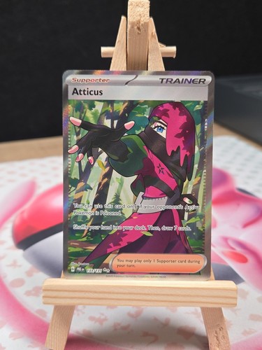 Atticus 133/131 Prismatic Evolutions - Pokemon TCG trainer Card NM