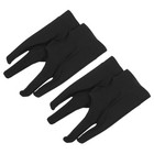  4pcs Digital Art Glove: Two-Finger Style & Breathable Fabric - Anti-Sweat Palm