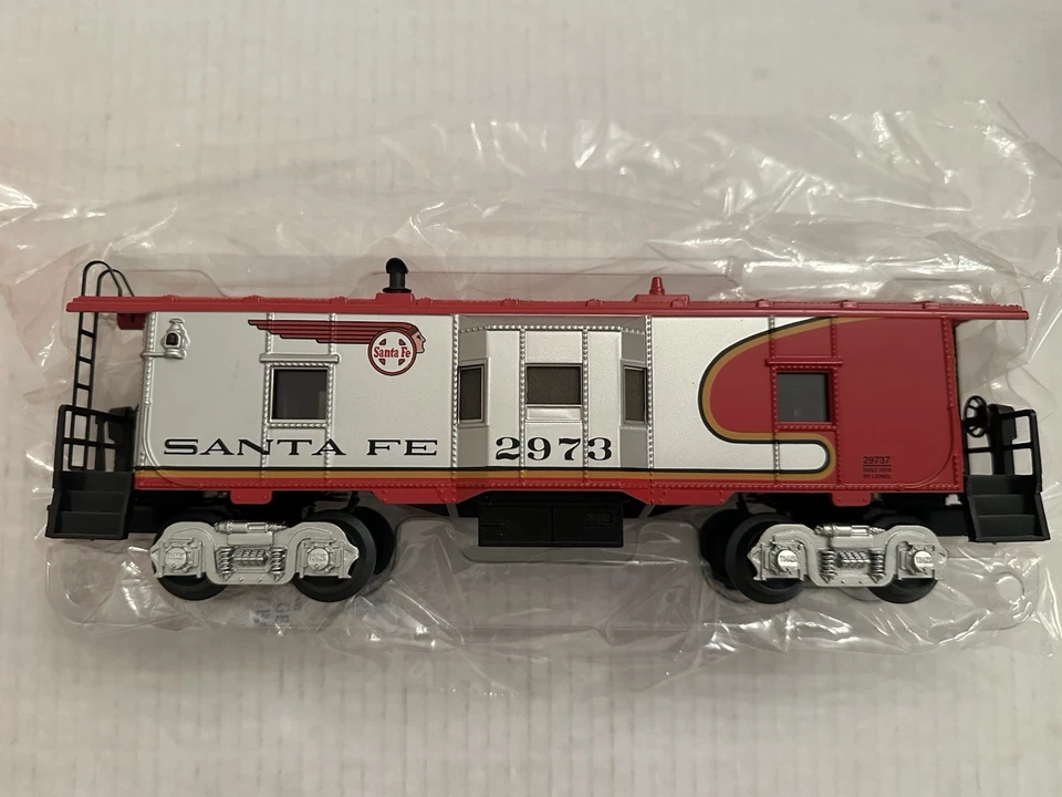 Capó de guerra Lionel O 6-29737 Santa Fe ventana bahía caboose #2973 Foto 2 de 4