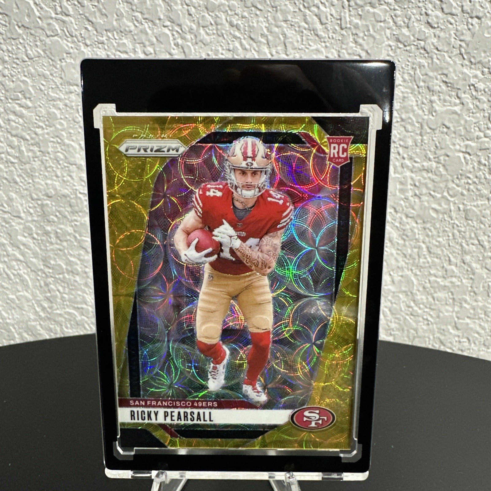 2024 Panini Prizm RICKY PEARSALL RC #383 CHOICE GOLD SCOPE #05/10 NM