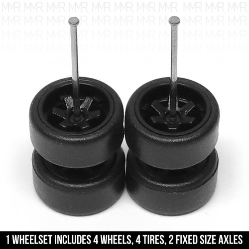1/64 TE37 DEEP DISH Real Rider Ruedas Llantas Goma Juego Personalizado para Hot - Imagen 3 de 67