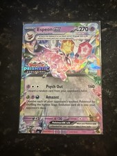 Pokémon TCG Espeon ex 034/131 Stamped Prismatic Evolutions  Promo  SEALED