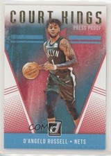 2018-19 Panini Donruss Court Kings Press Proof D'Angelo Russell #32 0o6v