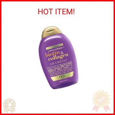 OGX Thick & Full + Biotin Collagen Extra Strength Volumizing Shampoo with Vitami