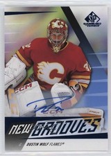 2023-24 Upper Deck SP Game Used New Grooves Auto Dustin Wolf #NG-1 Auto 1q7q