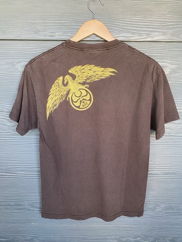 Vintage Y2K Hawaiian Islands Creations braunes kurzärmliges Hemd XL HIC Surf Herren L - Bild 6 von 10