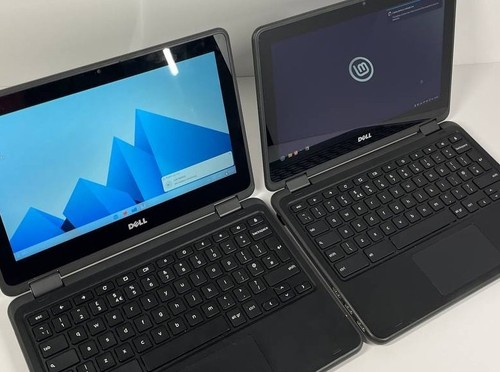 Dell Chromebook 11 3189 | Ekran dotykowy 2 w 1 | Niestandardowy system operacyjny Linux | Ubuntu / Kali - Zdjęcie 2 z 20