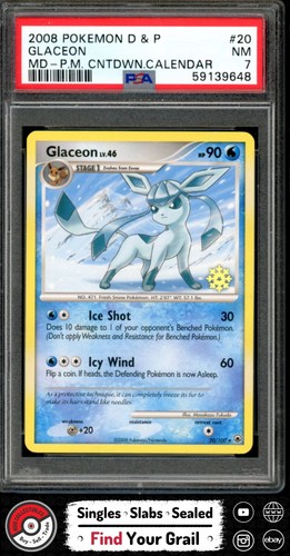 Glaceon graded PSA 7 for sale on eBay
