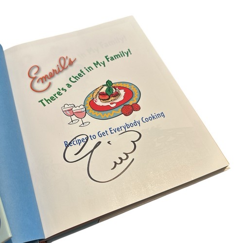 Emeril Lagasse Signed Autograph “There’s A Chef in My Family” Cook Book! - Picture 2 of 6