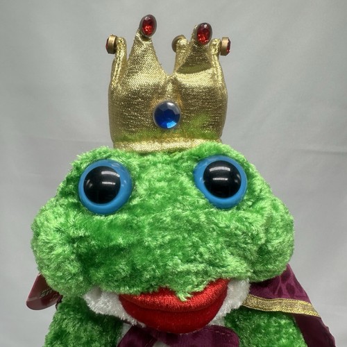 Gemmy Prince Smackaroo Kiss Me Frösche animiertes Froschspielzeug Valentinstag Du sexy Ding - Bild 2 von 15