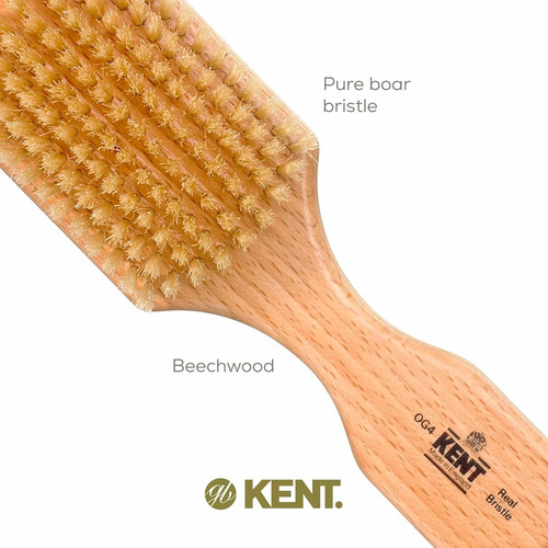 Mens Finest White Boar Bristle Club Hair Brush - Picture 5 of 6