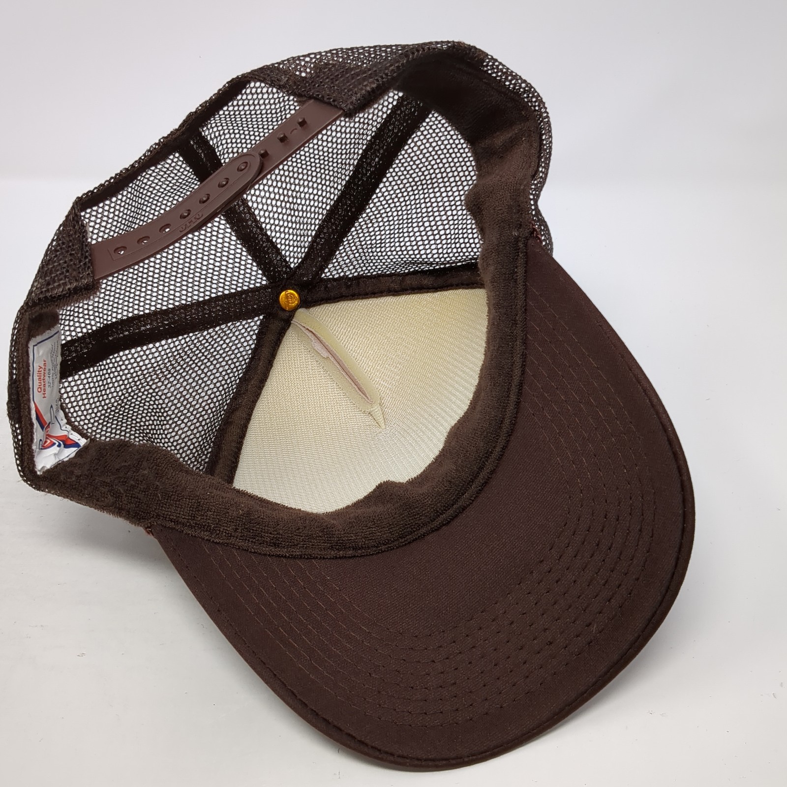 Moxie Java Snapback Trucker Cap Brown One Size Ad… - image 7