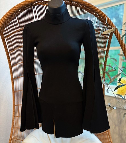 Michael Costello x REVOLVE Women's Mr. Gibson Mini Dress Black Size XS Or XXS - Picture 3 of 17