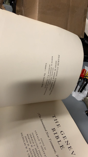 The Geneva Bible New Testament 1602 Edition - Paperback - Pilgrim Press- 1989 - Video 1 of 1