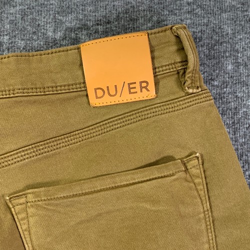 Du/er Pants Men 36x31 N2X Relaxed Taper Brown Stretch Performance - Bild 16 von 17