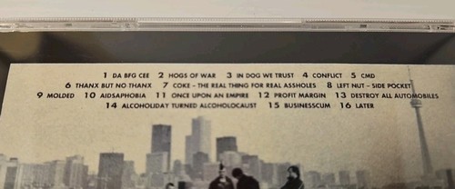 BUNCHOFUCKINGOOFS: Carnival Of Chaos + Carnage DOG Records Punk CD OOP KANADA - Bild 6 von 7