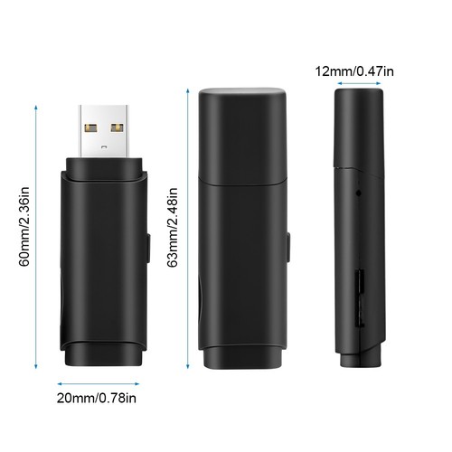Soporte 128 GB Mini Unidad Flash USB Cámara DV DVR U Disco 1080P HD Grabadora de Video - Imagen 3 de 28