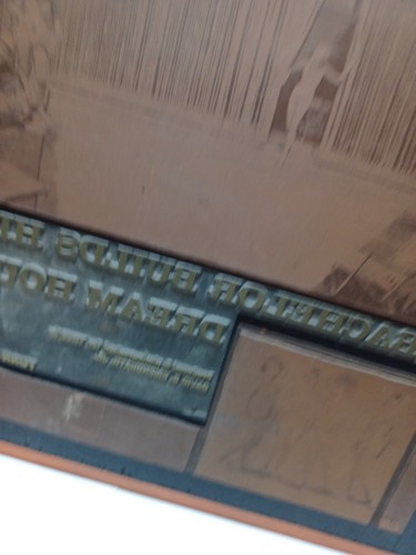 Batchelor Built his Dream House Printing Plate David B. Eisendrath Signed JRR28 - Picture 3 of 7