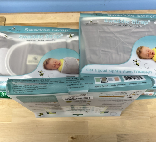 Anna & Eve® Swaddle Strap® Baby Swaddle, The Original Arms Only, LARGE - Picture 10 of 14