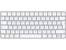 Apple Magic Keyboard, Conexión inalámbrica y Recargable, Puerto USB-C, Blanco