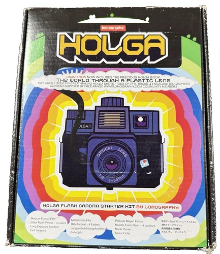 Lomography Holga 120 CFN Flash Camera Starter Kit - Open Box