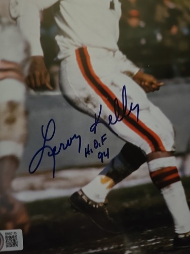 Leroy Kelly Cleveland Brown's HOFer Autographed 8x10 Photo BAS Beckett Certified - Picture 2 of 4