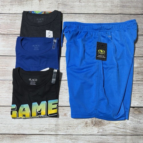 Boys Lot Of Clothes For Spring/Summer Size 16. NWT! 3 S/S Shirts, Shorts, Casual - Picture 1 of 19