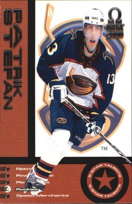 1999-00 Pacific Omega 5 Star Talents #1 Patrik Stefan - HKY