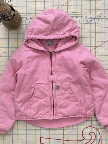 Carhartt Kids Active Jacket Pink Youth Size Small (7-8) - Picture 5 of 12
