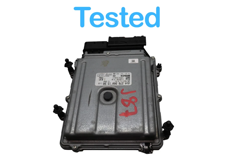 Unidad de módulo de control del motor 11-14 Mercedes W218 CLS550 E550 CL63 2789001500 OEM Foto 3 de 4