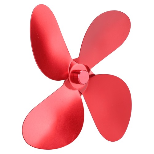 Stove Fan Blade 4 Blade Aluminum Alloy Fireplace Fan Blade Replacement 6100 - Picture 3 of 12