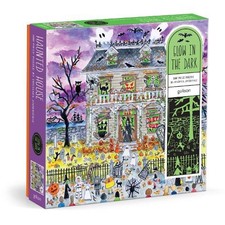 Michael Storrings Haunted House 500 Piece Glow in the Dark Puzzle (US IMPORT)