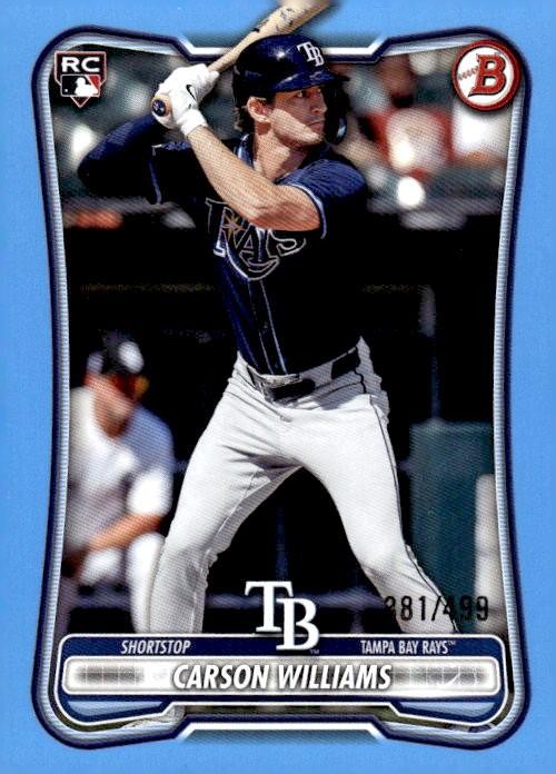 2026 Bowman #39 Carson Williams /499