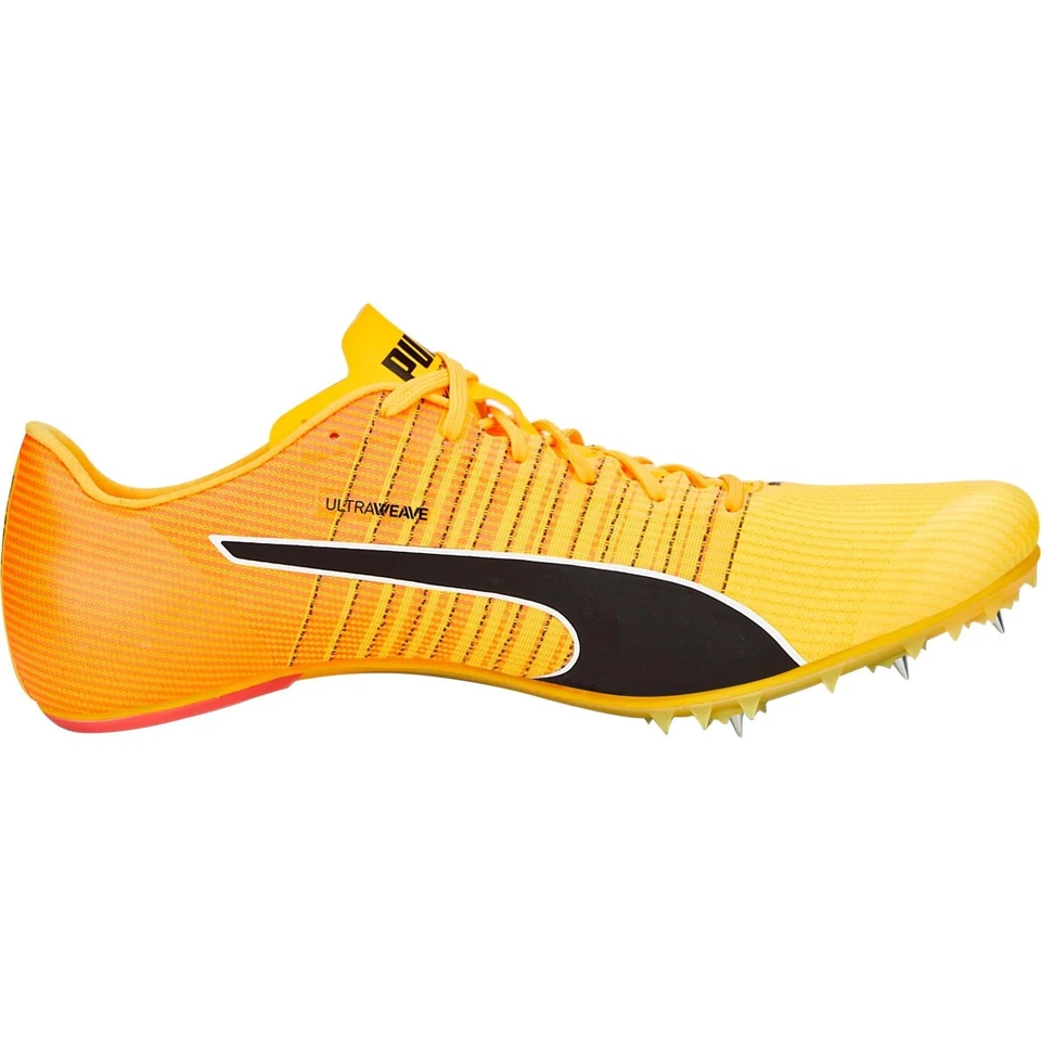 Puma evoSpeed Tokyo Future 4 Running Spikes Orange Sprint Athletics Track Shoes - Image 3 of 4