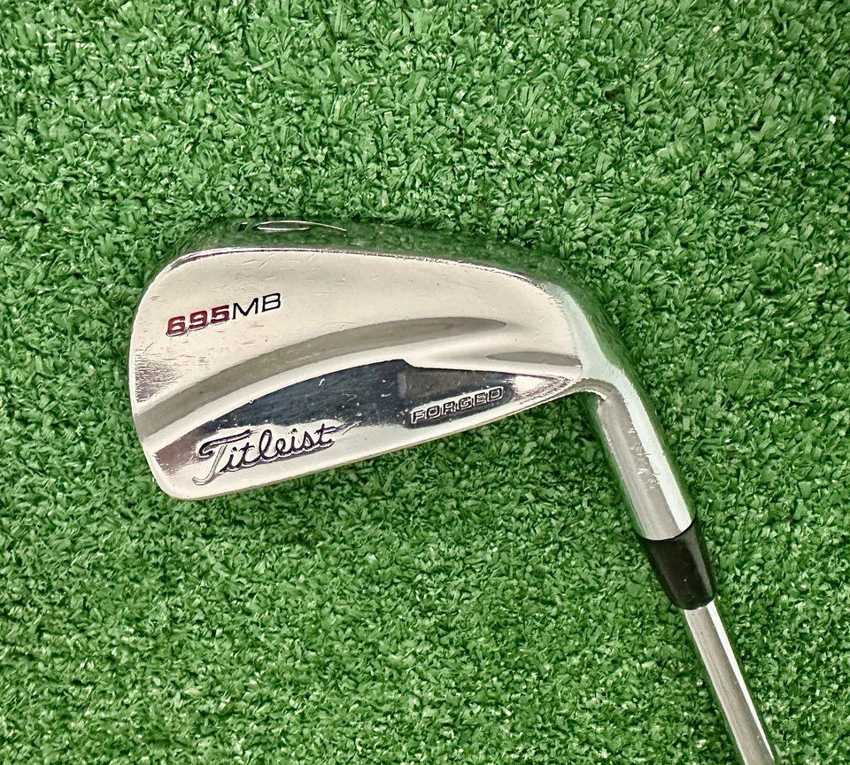 Titleist 695MB FORGED Single 6-Iron, Stiff 6.0 PROJECT X Steel, Men's RH +1/2" - Image 2 of 4