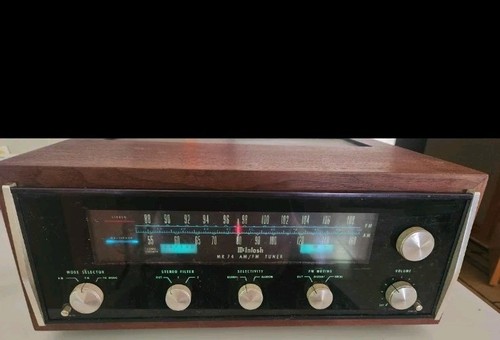 McIntosh MR74 Stereophonic AM/FM Tuner Solid State