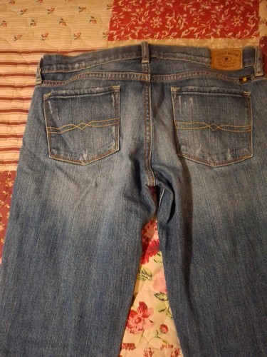 Lucky Brand Distressed Zoe Skinny Jeans Gr. 6 Denim Jeans - Bild 6 von 7