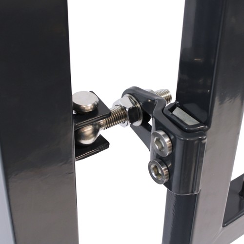 Gartentor DSM Dekor (1-flügelig) - 6/5/6mm Anthrazit - Dekr Karo - Bild 5 von 16