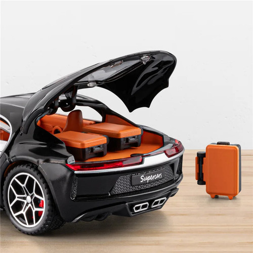 1:32 Bugatti Atlantic Alloy Sport Car Model Diecast Sound Light Simulation Toy - Picture 5 of 19
