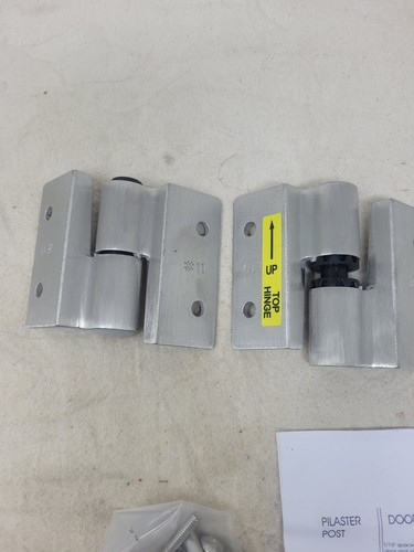 7113 HINGE SURFACE MOUNTED RH-IN/LH-OUT .09" S/S Bathroom Toilet Door Self Close - Picture 4 of 9