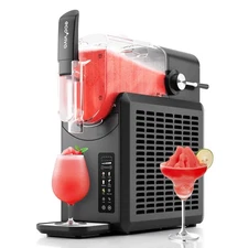 Ecoviva Slushie Machine 88 oz Color-Screen Slushy Machine, Professional Frozen