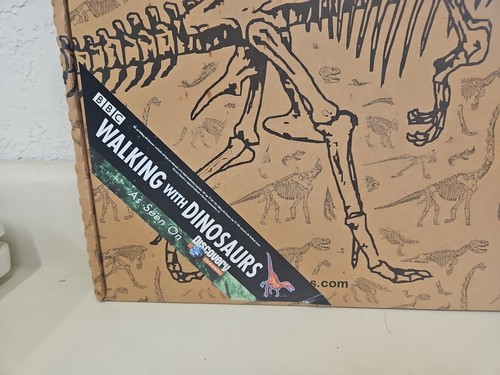 Vintage 1998 B.C. Ossa che camminano con dinosauro puzzle 3D in legno coccodrillo... - Foto 2 di 7