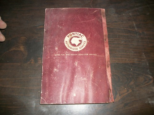 ORIGINAL 1939 MODELS PONTIAC MOTOR DIVISION SHOP SERVICE MANUAL - Picture 8 of 9