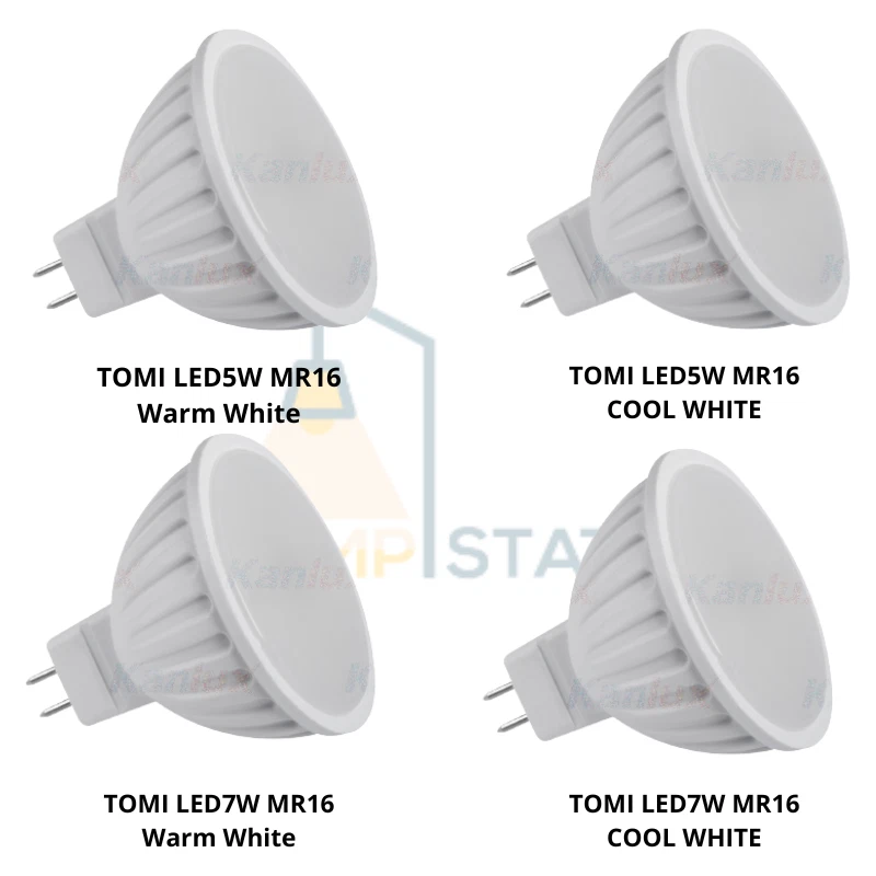 LED Downlight Spotlight 7W 5W MR16 Bulb Warm Cool White Lighting A